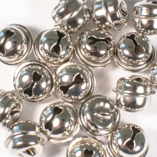 [DAL/DL0731] ASS 5MM GOLD/SILVER ROUND BELLS 20PCS