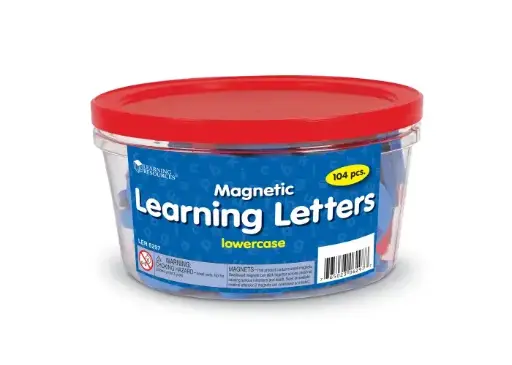 [LEA/LR6297] SOFT FOAM LOWER CASE MAGNETIC LETTERS