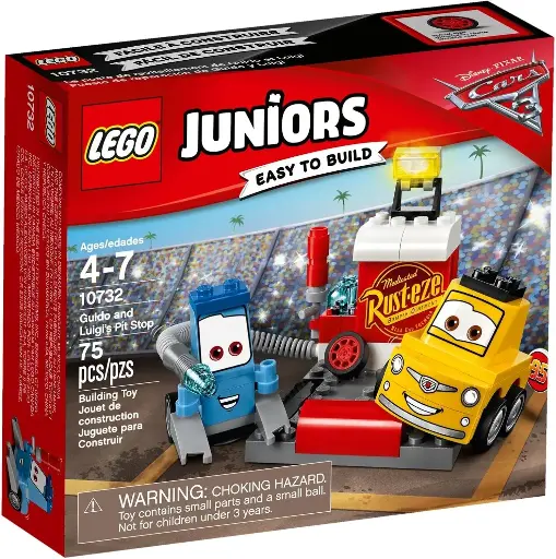 [LEG/LG10732] JUNIORS CARS TM GUIDO AND LUIGI'S PIT STOP