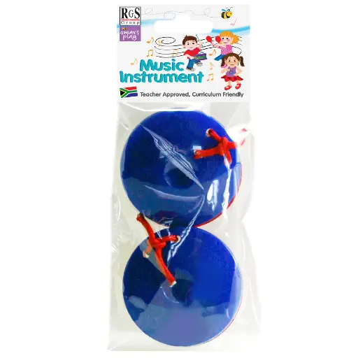 [RGS/ 100110] PLASTIC FINGER CASTANETS (PAIR)
