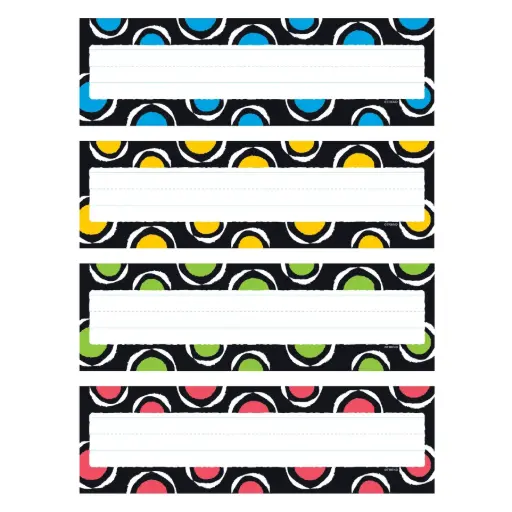 [TRE/T69956] DESK TOPPERS / NAME PLATES: BOLD STROKES CIRCLES