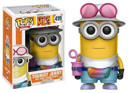 [GAM/GT3427] FUNKO POP! DESPICABLE ME - 3 JERRY TOURIST
