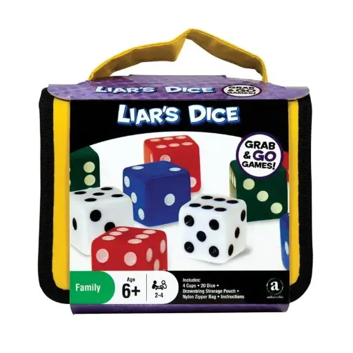[GBG/GB0052] GRAB & GO GAMES! - TRAVEL LIARS DICE