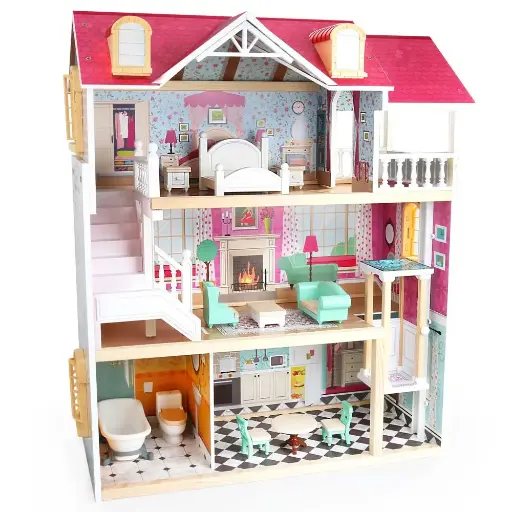 [GBG/GB0198] COUNTRY ESTATE DOLL HOUSE - FURNISHED
