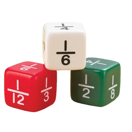 [GBG/GB1613] DICE PLASTIC FRACTION 6PC