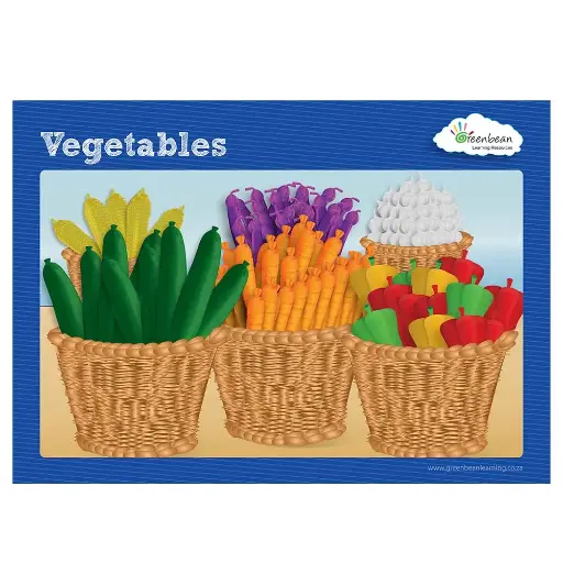 [GBG/GB3130A] ACTIVITY CARDS VEGETABLE COUNTERS