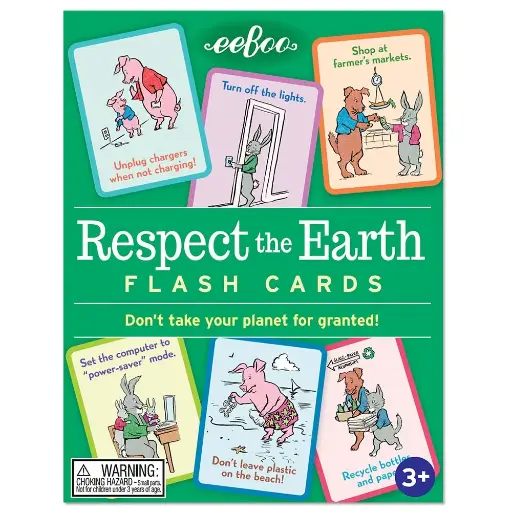 [GBG/GB4040] EEBOO RESPECT THE EARTH FLASHCARDS
