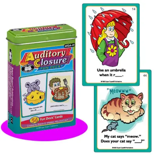 [LEA/LT0001] AUDITORY CLOSURE FUN DECK