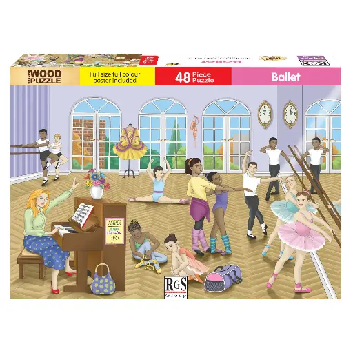 [RGS/ RGSW1639] BALLET 48PC PUZZLE