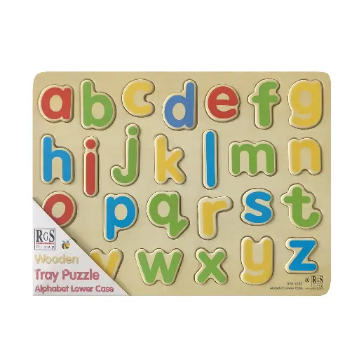 [RGS/RGS2033] ALPHABET LOWERCASE ENGLISH TRAY PUZZLE 26PC