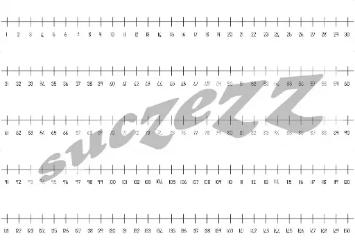 [SUC/SZ4054] NUMBER LINES 1 - 150
