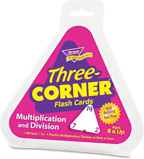 [TRE/T1671] GAMES & CARDS: THREE CORNER FLASH CARDS