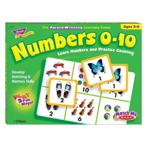 [TRE/T58102] GAME & CARDS : NUMBERS 0-10