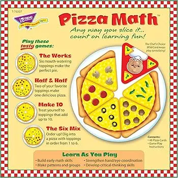 [TRE/T76007] GAMES & CARDS: PIZZA MATH