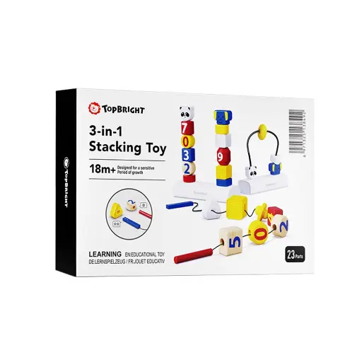 [GRE/TB121063] 3-IN-1 STACKING TOY