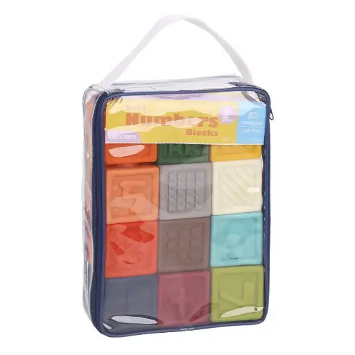 [GRE/JA-LT005] LET' PLAY - SOFT NUMBERS BLOCK SET